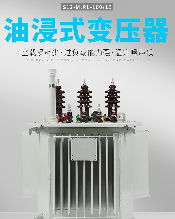  S13-100KVA三相油浸式变压器(图1)